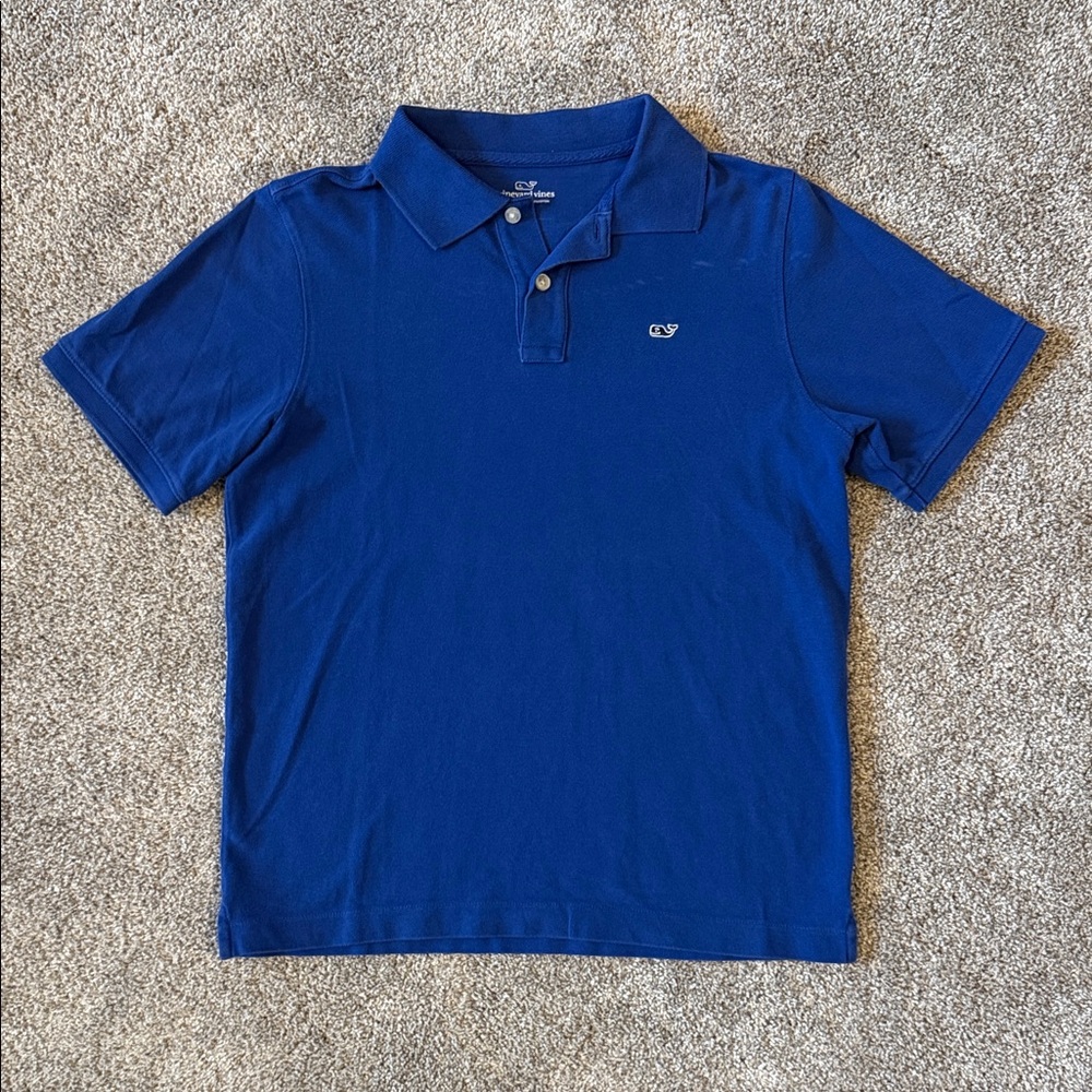 Vineyard Vines Blue Kids Polo Shirt